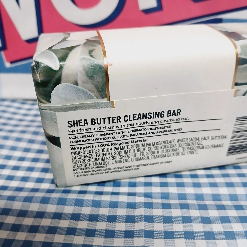Bath and Body Works White Tea and Sage Shea Butter Cleansing Bar - Picture 3 of 3